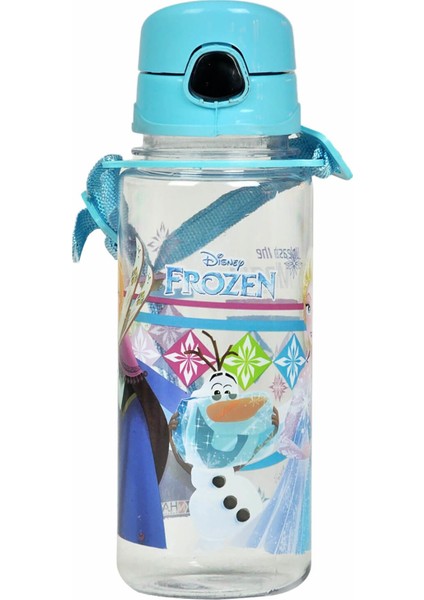 Frozen Elsa 500 ml Suluk - Matara Açık Mavi Polikarbon