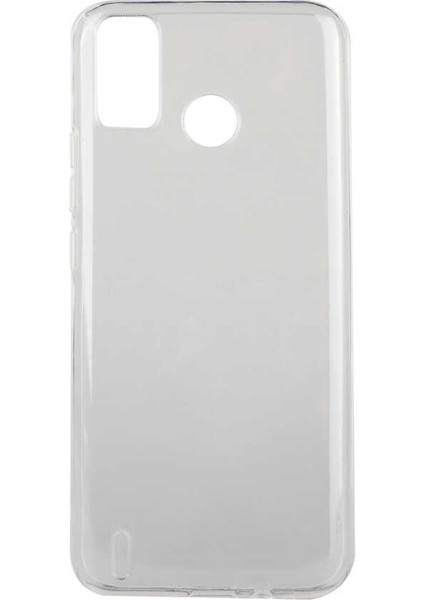 Tecno Spark 6 Go Kılıf Şeffaf Silikon Hibrit Case Kapak