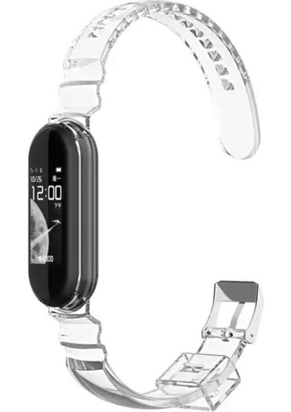Xiaomi Mi Band 5 ve 6 Uyumlu Şeffaf Silikon Kordon fiyatları