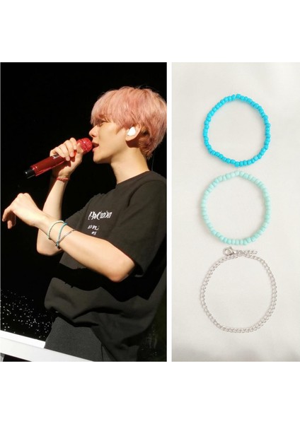 Kpop Exo Baekhyun Bileklik Set