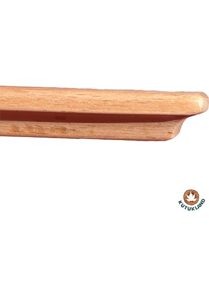 Kayın Oval Sunum Steak Doğrama Kesme Tahtası Büyük