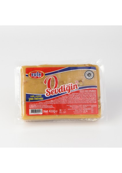 Sade Cevizli Yaz Helvası 400 gr