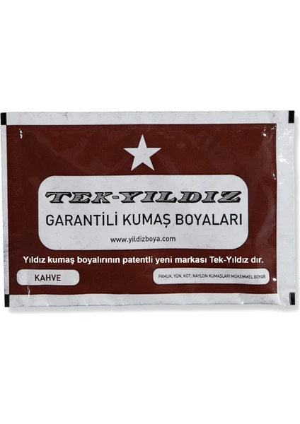 Tek Yıldız Kumaş Boyaları