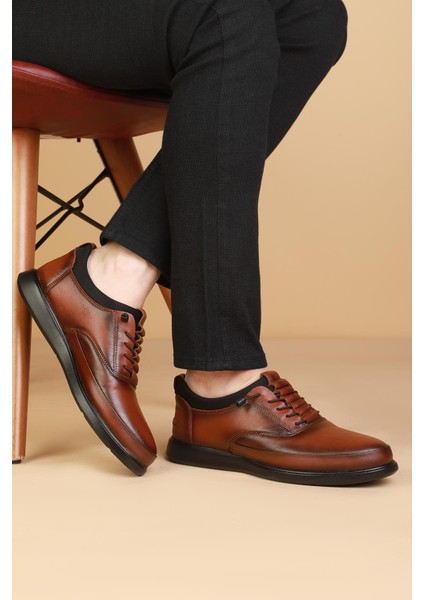 Deri Ortopedik Topuk Jelli Günlük Erkek Ayakkabı fiyatları