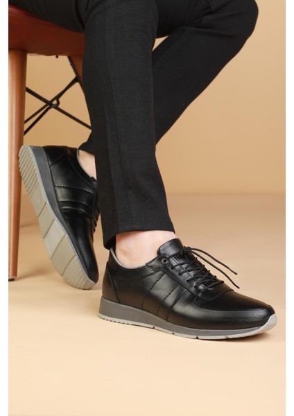 DRT6211 Deri Yumuşak Rahat Ortopedik Günlük Erkek Ayakkabı modelleri