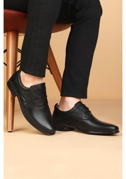 DRT6213 Deri Bağcıklı Klasik Erkek Ayakkabı