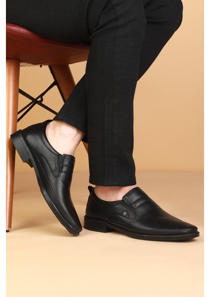 DRT6215 Deri Fiyonklu Klasik Erkek Ayakkabısı Siyah fiyatları