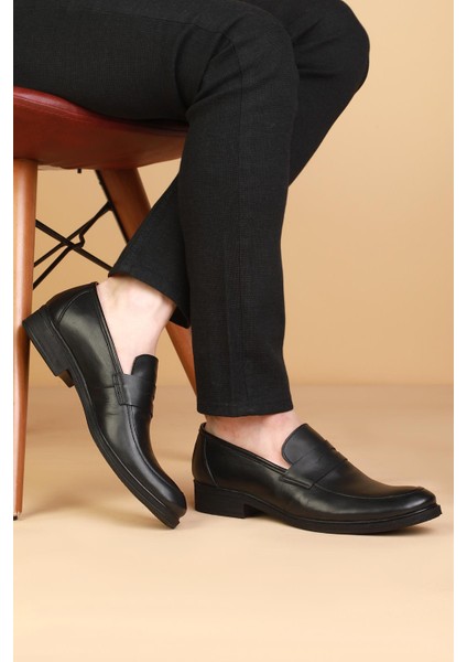DRT6216 Deri Bağcıksız Günlük Klasik Erkek Ayakkabı fiyatları