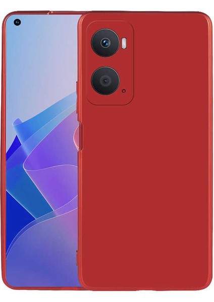 - Oppo A96 4g - Kılıf Mat Renkli Esnek Premier Silikon Kapak