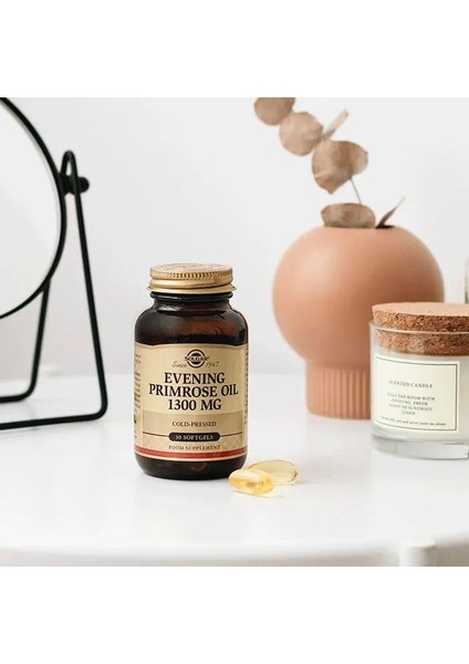 Evening Primrose 1300 Mg 30 Kapsül 3 Adet