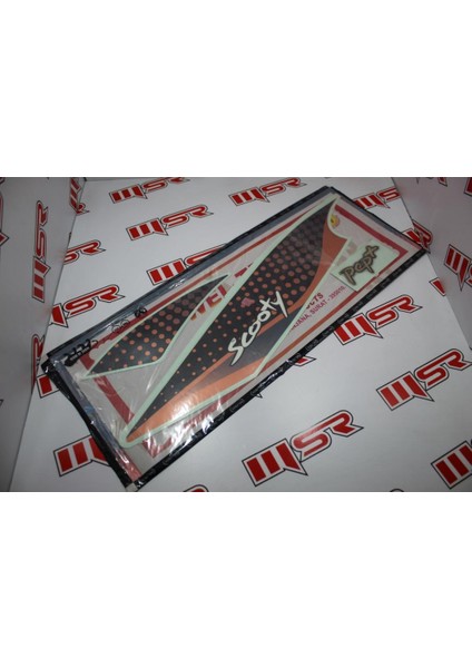 Tvs Scooty Pep 90 cc Stıcker Turuncu