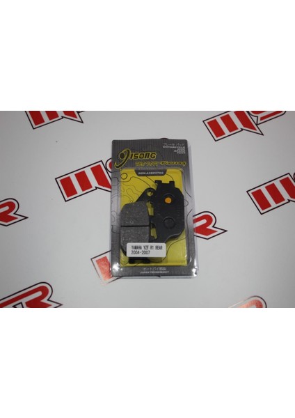 Yamaha Yzf R1 2004-2007 Disk Balata Arka