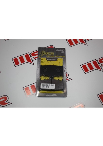 Suzuki Gsr 600 2006-2008 Disk Balata Ön