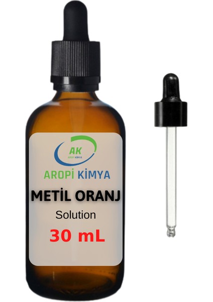METİL ORANJ İNDİCATÖR (Solutıon) 30 ml fiyatları