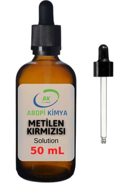 METİL KIRMIZISI (Solutıon) İNDİKATÖR 50 ml