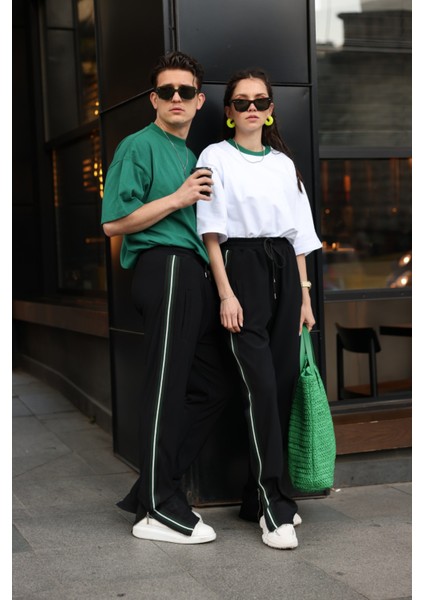 Green Side Strip Jogger