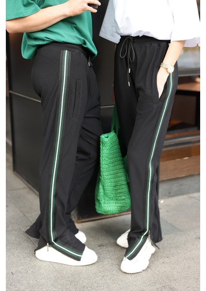 Green Side Strip Jogger