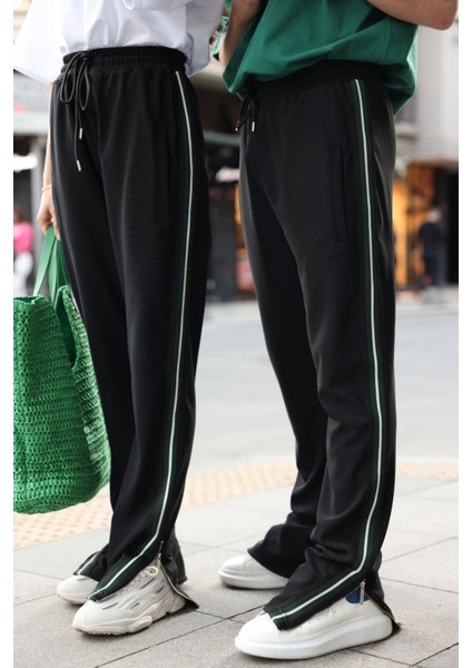 Green Side Strip Jogger