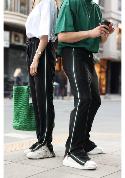 Green Side Strip Jogger
