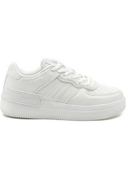 Air Forsce Sneaker Düz Beyaz Kadın Spor Ayakkabı