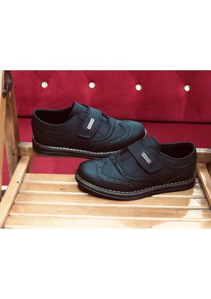 Erkek Çocuk Klasik Siyah Kaymaz Taban Sünnet Ayakkabısı fiyatları