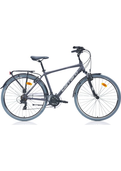 Elite 704 V Fren 21 Vites 28 Jant Şehir Bisikleti Açık Yeşil-Kahve 52 cm Kadro