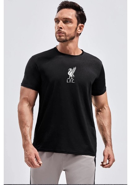 Liverpool Never Walk Alone Baskılı Tasarım T-Shirt