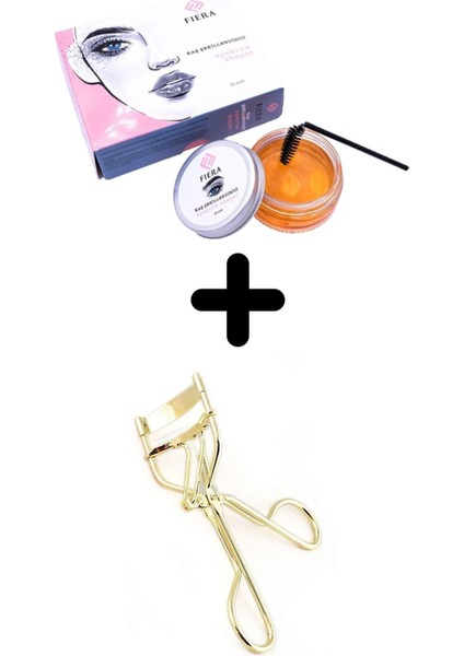 Kaş Wax Sabitleyici & Gold Kirpik Kıvırma Aleti