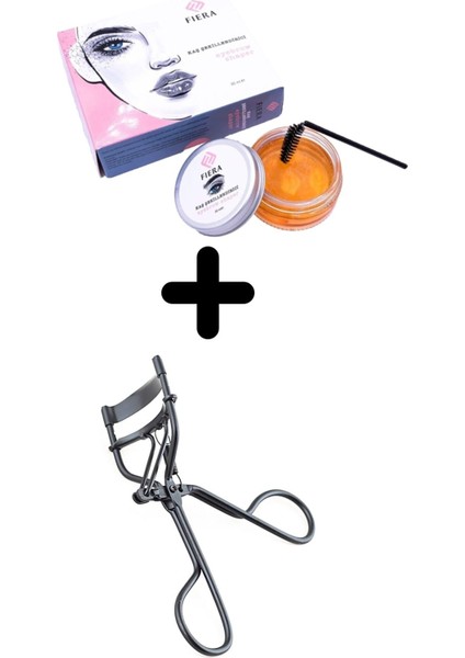 Kaş Wax Seti & Siyah Kirpik Kıvırma Aleti