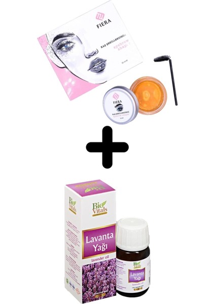 Kaş Bakım Seti + Lavanta Yağı 20ML