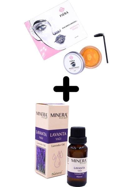 Kaş Şekillendirme Wax Jeli & Naturel Lavanta Yağı 20ML
