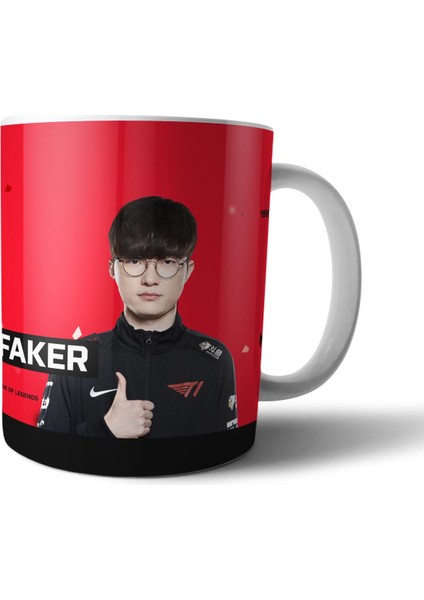 Faker - League Of Legends Kupa Bardak Model 1