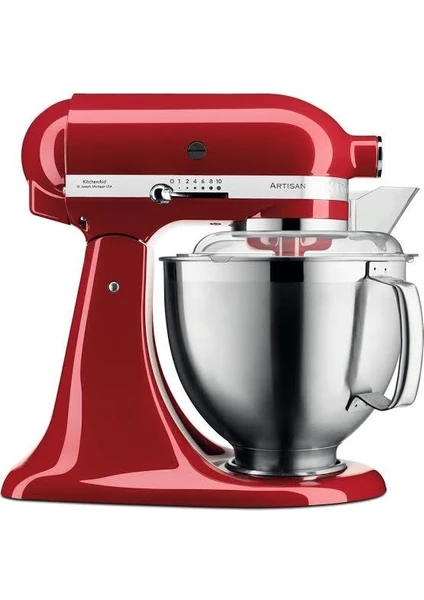 Kitchenaid Artisan 4,8 L Stand Mikser 5KSM185PS Empire Red-Eer