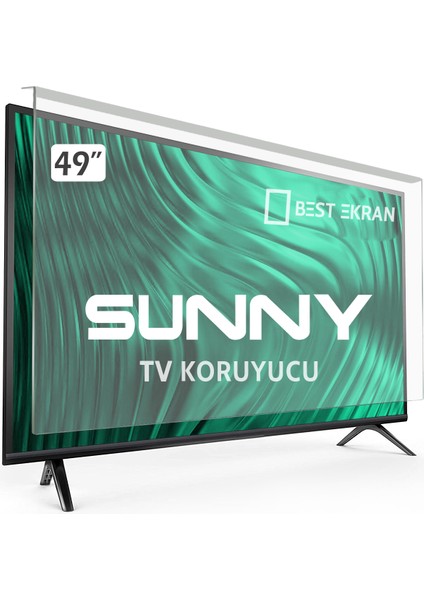 Sunny 49" 124 Ekran Tv Ekran Koruyucu