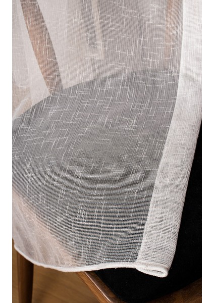 Kullanıma Hazır 1/3 Sık Pile Tül Perde Tek Kanat - Ekru 100 x 200 cm indirimleri