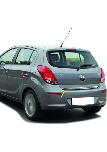 Hyundai I20 Krom Bagaj Alt Çıtası (Formlu) 2012-2014 Arası P.çelik