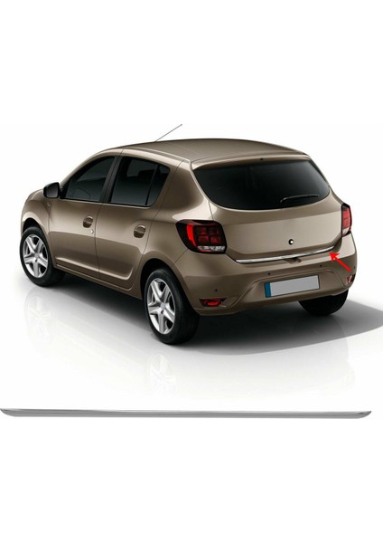 Dacia Sandero Krom Bagaj Alt Çıta (Formlu) 2007-2012 Arası P.çelik