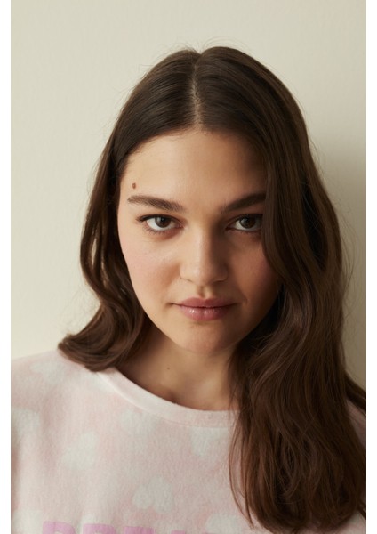 A.pembe Pink Dream On Polar Pijama Takımı