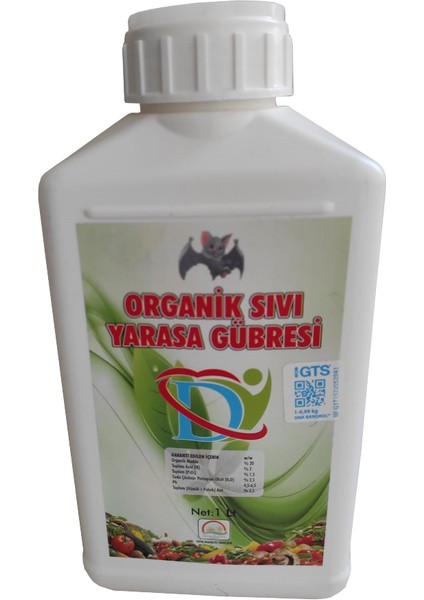Organik Sıvı Yarasa Gübresi 1 Lt