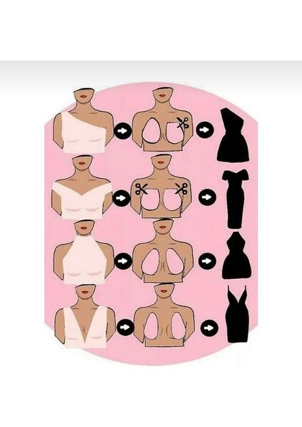 Yıkamaks Göğüs Ucu Kapatıcı ve Dikleştirici Hayalet Sütyen modelleri