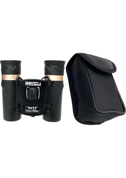 8X22 Kompakt Mini Zoom Dürbünler Uzun Menzilli 1000 M Katlanır Teleskop Kampı (Yurt Dışından)