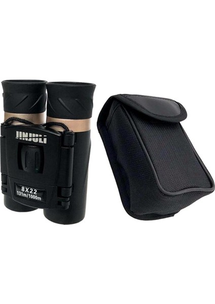 8X22 Kompakt Mini Zoom Dürbünler Uzun Menzilli 1000 M Katlanır Teleskop Kampı (Yurt Dışından)