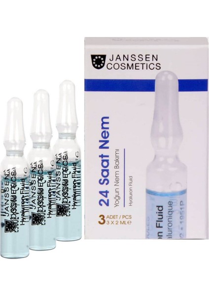 Hyaluron Fluid Ampul 3' Lü Set - Yoğun Nem ve Dolgunluk Veren Ampul