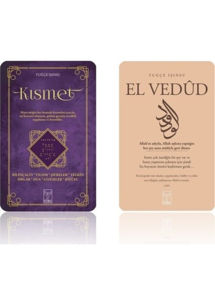 Kısmet - El Vedud 2 Kitap Set - Tuğçe Işınsu