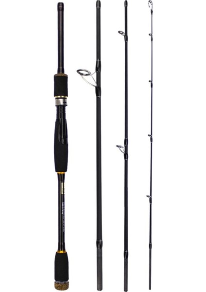 Reed Lure Ultralight Reed Tuzlu Suyu ve 4 Kesik Hafif Tatlı Su Çubuğu - Siyah, Düz Sap 2.1m (Yurt Dışından)