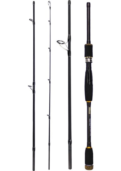 Reed Lure Ultralight Reed Tuzlu Suyu ve 4 Kesik Hafif Tatlı Su Çubuğu - Siyah, Düz Sap 2.1m (Yurt Dışından)