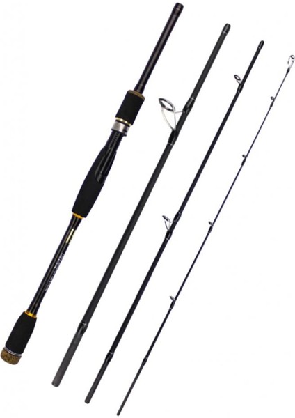 Reed Lure Ultralight Reed Tuzlu Suyu ve 4 Kesik Hafif Tatlı Su Çubuğu - Siyah, Düz Sap 2.1m (Yurt Dışından)