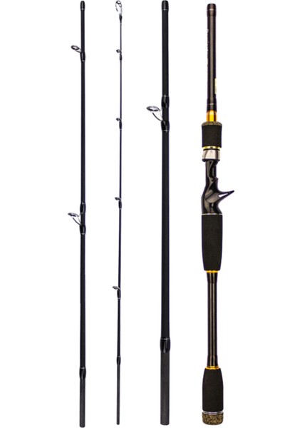 Reed Lure Ultralight Reed Tuzlu Suyu ve 4 Kesik Hafif Tatlı Su Çubuğu - Siyah, Tabanca Sap (Yurt Dışından)