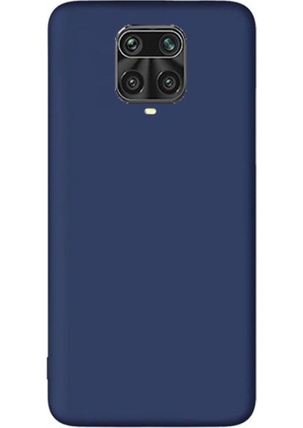 Xiaomi Redmi Note 9 Pro Premium Matte Silikon Kılıf - Lacivert