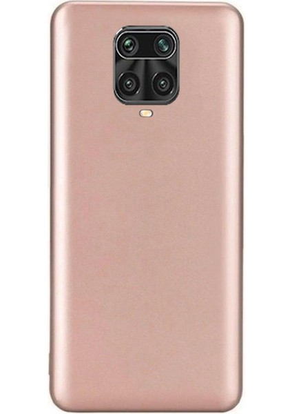 Xiaomi Redmi Note 9 Pro Premium Matte Silikon Kılıf - Rose Gold